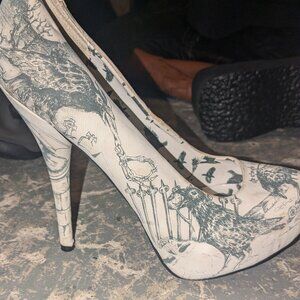 Iron fist high heels